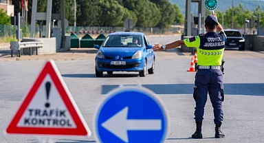 Otoyol Jandarması Bayramda Yollarda Görev Başında