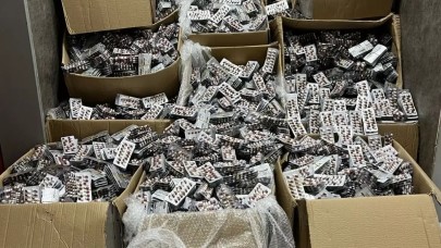 3.252 Sentetik Ecza Ele Geçirildi, Zanlı Tutuklandı