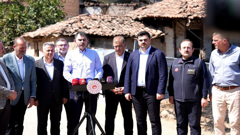 AK Parti’li İnan’dan Ödemiş Yangın Bölgesine Destek