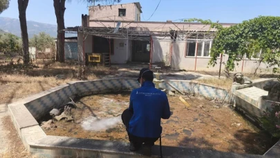 İzmir’in Her Köşesinde İlaçlama Seferberliği