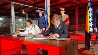 Başkan Tugay Srebrenitsa’da