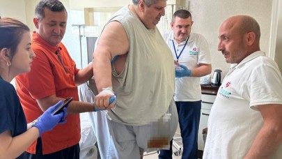 310 Kiloluk Hasta Sağlığına Kavuştu