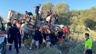 Milas’ta Kamyonet Devrildi: 1 Ölü, 1 Yaralı