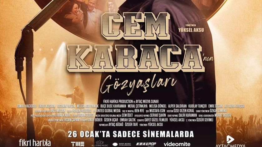 Cem Karaca Filmi İzmir’de Açık Havada