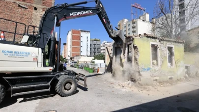 Konak’ta 15 Ayda 162 Metruk Bina Yıkıldı