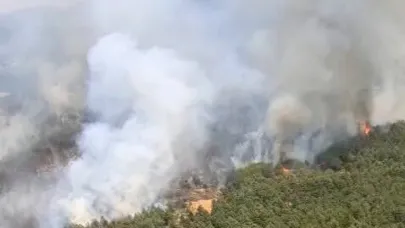 Uşak ve Bergama’daki Yangınlara Büyük Müdahale