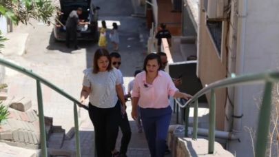 Başkan Kınay’dan Karabağlar’da Mahalle Turu