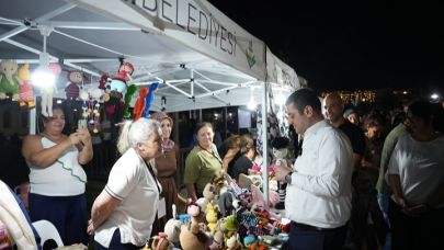Torbalı’da Gece Pazarı Açıldı: