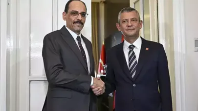 Özgür Özel ile MİT Başkanı Kalın bir araya geldi