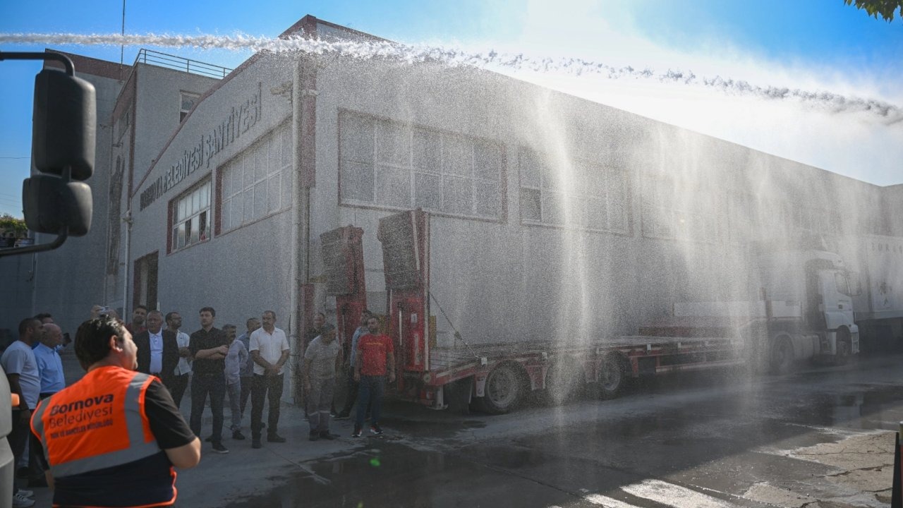 Bornova’dan Yangınla Mücadelede Örnek Adım