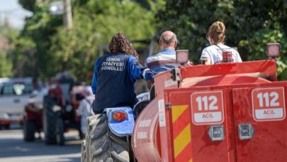 Baba-Kız Alevlerle Mücadelede