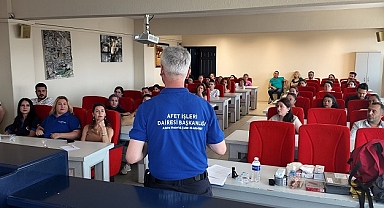 Menderes Belediyesi’nden Afet Eğitim Seferberliği