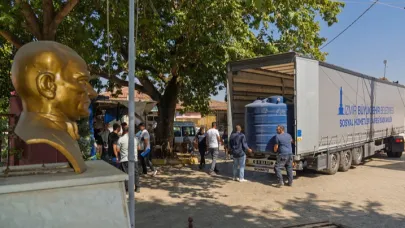Büyükşehir’den Üreticiye Su Deposu Desteği