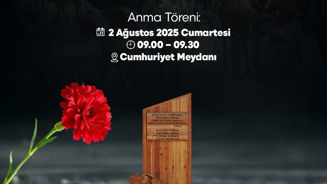 İzmir Büyükşehir Belediyesi'nden Roman Soykırımı Anması