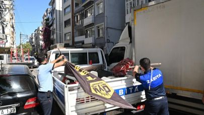 Karabağlar’da Kaldırım İşgallerine Geçit Yok