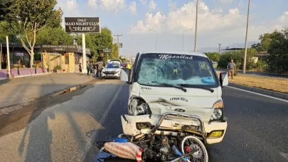 Aydın'da motosiklet kazası: 1 ölü