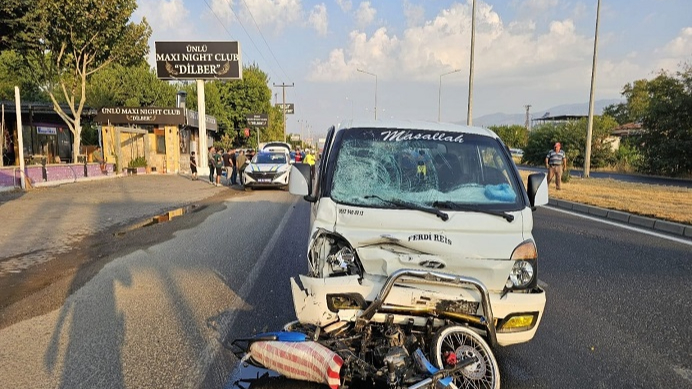 Aydın'da motosiklet kazası: 1 ölü