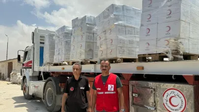Kızılay’dan Gazze’ye 165 Tır Umut: