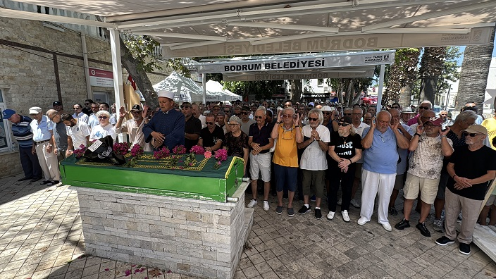 Selçuk Alagöz’e Bodrum’da Veda