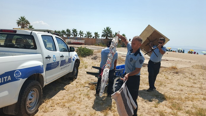 Balıkesir'de Plaj İşgaline Geçit Yok