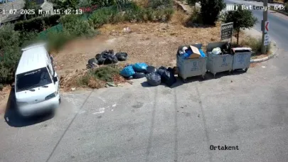 Bodrum’da Kaçak Döküme Kamera Takibi