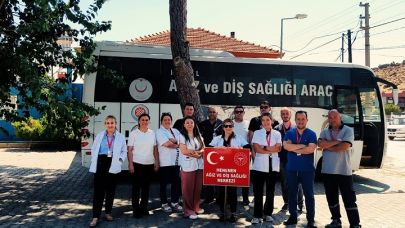 Menemen’de Mobil Diş Sağlığı Hizmeti