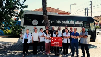 Menemen’de Mobil Diş Sağlığı Hizmeti