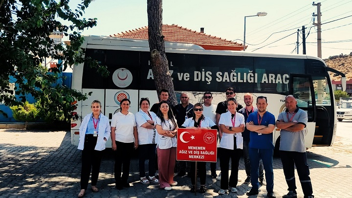 Menemen’de Mobil Diş Sağlığı Hizmeti