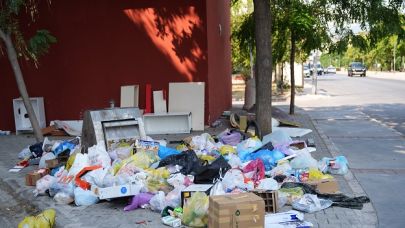 Karşıyaka’da Çöp Tepkisi