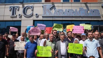 Karabağlar’da Pazarcılardan Katı Atık Bedeli Tepkisi