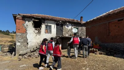 Manisa’da Deprem Sonrası Hasar Tespit Çalışmaları Devam Ediyor