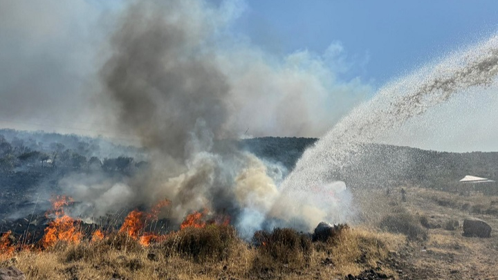 İzmir İtfaiyesi 24 Saatte 100 Yangınla Mücadele Etti