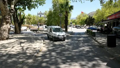 Pınar Caddesi Yenileniyor