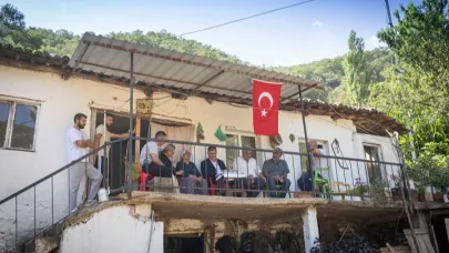 Başkan Tugay’dan Şehit Orman İşçisinin Ailesine Taziye