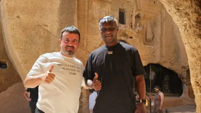 UYAFA TEMSİLCİSİ NECAT AKMAN YATTARA’YI MARDİN’DE AĞIRLADI