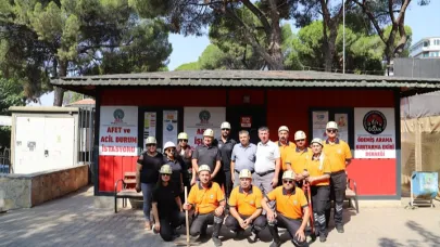 Ödemiş’te Afetlere Hazır Arama Kurtarma Ekibi