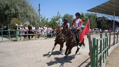 Kütahya’da Rahvan At Heyecanı: 100 At Yarıştı