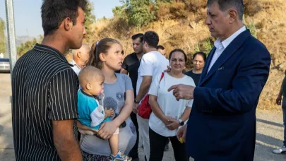 Tugay’dan Yangın Mağduru Aileye Destek