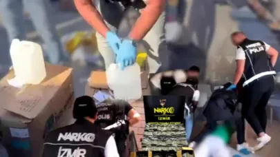İzmir’de uyuşturucu operasyonu: 127 kg bonzai ele geçirildi
