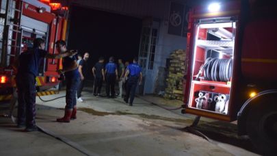 Manisa’da Kereste Fabrikasında Yangın Kontrol Altına Alındı