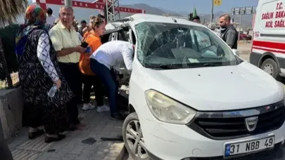 Hatay’da düğün yolunda feci kaza: 3 ölü, 2 yaralı