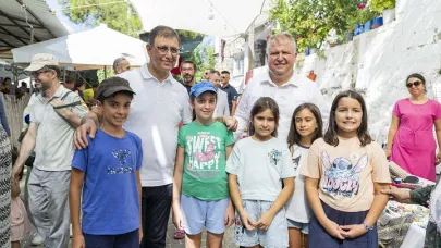 Urla’da Oyuk Festivali Renkli Görüntülere Sahne Oldu