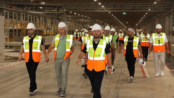 NG Kütahya Seramik, inşaat profesyonellerini fabrikasında ağırladı