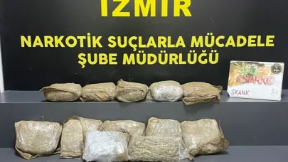 İzmir’de uyuşturucu operasyonu: 1 tutuklama