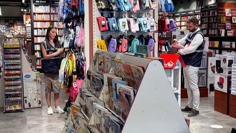 İzmir’de kırtasiye ürünlerine sıkı denetim