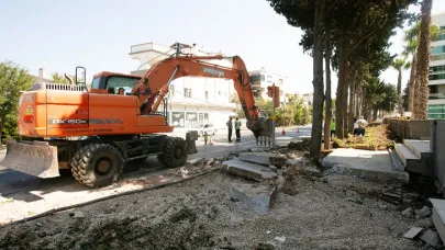 Güzelbahçe’nin Ana Arterleri Yenileniyor