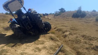 Uşak’ta traktör kazası: 1 çocuk yaşamını yitirdi