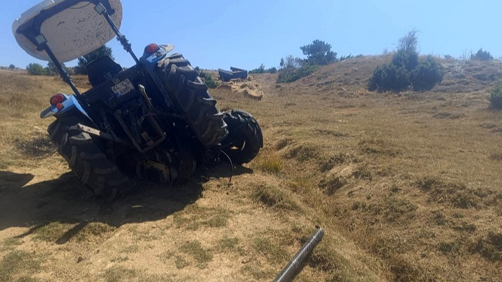 Uşak’ta traktör kazası: 1 çocuk yaşamını yitirdi
