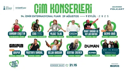 İzmir Fuarı’nda sanat ve eğlence dolu günler