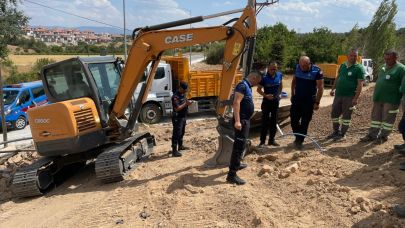 Denizli’de Roma dönemine ait mezar taşı bulundu